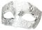 WUYXTO Maskerade Maske 2 Stück Metall filigrane Paar venezianische Partymaske Hochzeit Ball Maske Maskerade Kostüm Masker Set(Rose Gold)