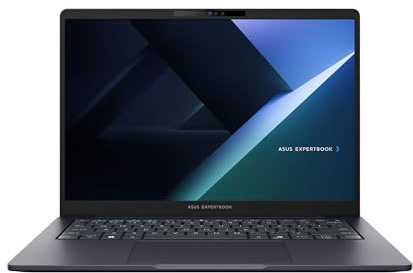 ASUS ExpertBook B5 | 14 WQXGA | Ultra 7 255H | RAM: 32GB | SSD: 1TB | Laptop in Gentle Grey | beleuchtete Tastatur | Aluminium | Windows 11 Pro