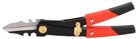 Yechiry Snipsin Stagno Aeronautico Taglierina in Lamiera, Cesoie per Cesoie per Taglio Industriale Trasformabile a Doppio Scopo Pinze con Manico Ergonomico per Taglio, Straziamento,