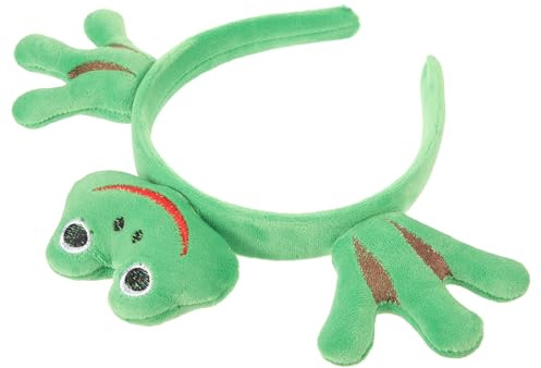 MOTHNUR Frosch Haarband Damen Cartoon Stirnband Leicht Weich Für Party Cosplay Mädchen Festival Haarschmuck
