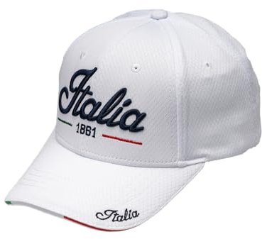 DIVINA Italien Baseball Cap 1861 Mesh | BAS16, weiß, One size