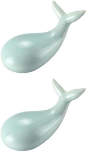 Chopstick Rest Chopsticks Holders Restaurant 2PCS Whale Ceramic Spoon Rack Cute Dolphin Big Head Fish Fork Pillow Porcelain Sea Animal