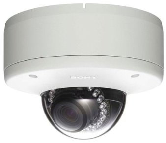 Sony Fix Dome SNC-DH160 Outdoor HDTV Netzwerkkamera mit integrierter IR-Beleuchtung (vandalismussicher)