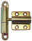 Alberts 869991 Aushebescharnier | verstellbar von 60 - 85 mm | galvanisch verzinkt, dickschichtpassiviert | 83 x 15 mm | 20er Set