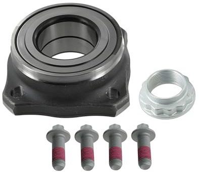 SKF Wheel Bearing Kit With Integrated ABS Sensor VKBA 6737 Rear Axle Position Height 73 mm Length 137 mm Width 131 mm - OE Quality