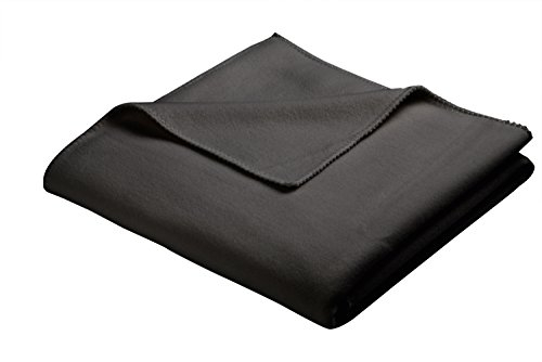 Biederlack Soft Sensation Decke, Polyester, Grau, für französisches Bett, 200 x 160 cm