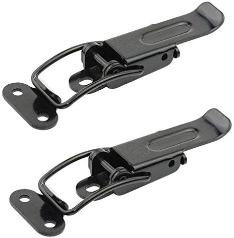 SOTECH 2 x Spannverschluss Catch #22 schwarz | Verbindungsbeschlag Möbelverbinder Tischplattenverbinder