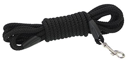 Chapuis Sellerie - SLA789 Longe Corde en Polypropylène pour Chien - Noir - Taille: M