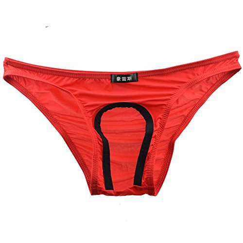 Celucke Tanga Herren Sportunterwäsche Niedrige Taille Slips Männer, Männer Beule Comfy Shorts Unterhose Unterwäsche