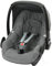 Car Seat Cover fits Maxi COSI Pebble 0+ Full Set New Super Soft Plush Fabric (Grey/Grey)