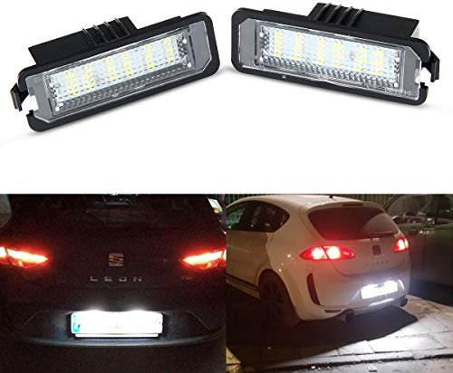 DokFin 24 SMD Canbus LED Kennzeichenbeleuchtung für Golf GTI MK6 MK5 Polo