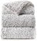 BEDSURE Decke Sofa Kuscheldecke Flauschig Hellgrau - Warm Sherpa Sofaüberwurf Winter Decke groß, Dicke Sofadecke Couchdecke, 220x240 cm XXL Wohndecke für Couch