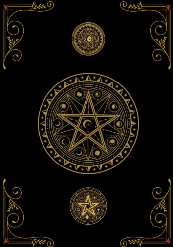 Book of Shadows: Wiccan Journal for Women: Blank Lined Journal, Empty Grimoire Notebook and Witchcraft Spell Book