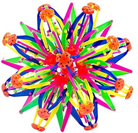 Erweiterbarer Atemball | Glow in The Dark Expanding Ball Toy Sphere | Neuheit Magic Expandable Fidgets Balls | Autisms Sensory Stocking Stuffers Spielzeug für Kleinkinder Kinder Erwachsene