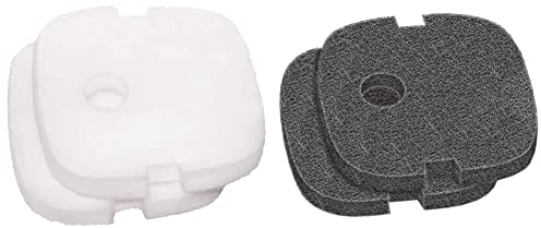 Sera Feltro filtrante Bianco pz. 2 - Accessori per acquari & Fil BioActive 250/250 + UV/400 + UV – Filtro Spugna (Nero)