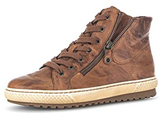 Gabor Damen High-Top Sneaker, Frauen Halbschuhe,Wechselfußbett