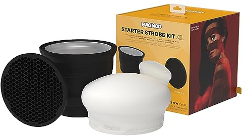 MagMod Starter Strobe Kit XL, zusammenklappbar & langlebig Universal Strobe Reflektor System