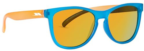 Trespass Kids Sunglasses Sunshine - Two Tone Colour Sunglasses, Children's Frosted Frame Sun Shades, Cat 3 Lens Eye Glasses, UV Protection Unisex Sunglasses For Boys & Girls