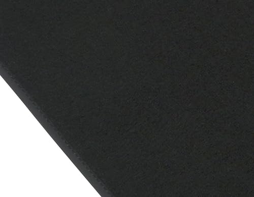 Original Ford Transit/Tourneo Custom 2023-Aktuell Velour-Teppichfußmatten für hinten in Schwarz 2722571
