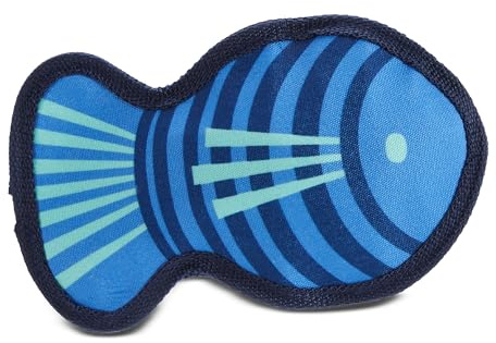 Barkbox Super Chewer Rad Herring Hard Core Toy with Rip Away Plush for Aggressive Chewers, Medium