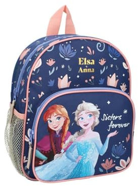 mybagstory - Sac à dos pour enfant La Reine Des Neiges bleu fille - Enfant - Ecole - Maternelle - Garderie - Cartable Fille - Taille 29 cm - Bretelles réglables - Idée Cadeau