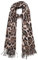 QUEEN HELENA SC02 Schal Warm Weich Wrap Leopard Winter Leichte Rundhals Damen Schal, Khaki, Einheitsgre