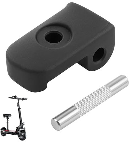 Huybaa Chiusura Gancio Pieghevole con Fibbia di Ferro, Blocco del Volante Rinforzato, Cerniera Rinforzata per Scooter Elettrico, Compatibile con Xiao-Mi M365
