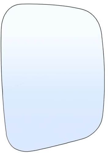 Suysion Spiegelglas Rechts Beheizbar Ersatz für VW T5 2003-2009 & Caddy 2004-2015, Asphärisch Außenspiegelglas Rückspiegel Glas Konvex Ersatzspiegel Beifahrerseite