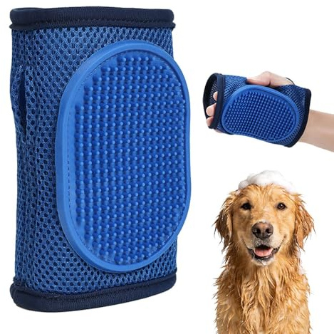 Hundebad-Bürste Massagehandschuh Pflege und Massage Handschuh