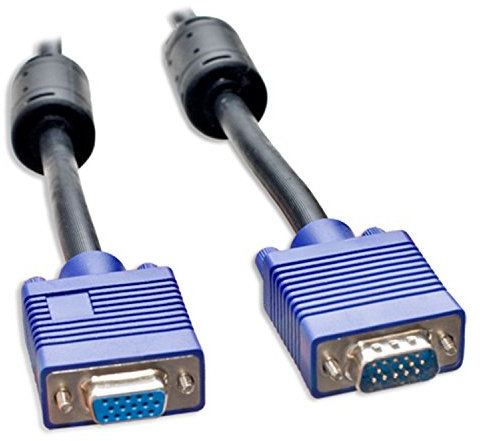 Connectland - Cable VGA Macho/Hembra apantallado (15 m)