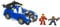 Marvel Superhero Squad Battle Vehicle Hover Car With Iron Man And Nick Fury