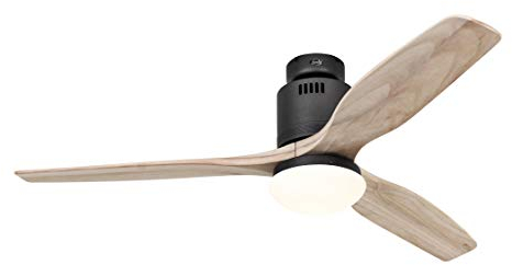 Casafan Ventilateur de plafond Aerodynamix Eco 132 BG pales en bois naturel