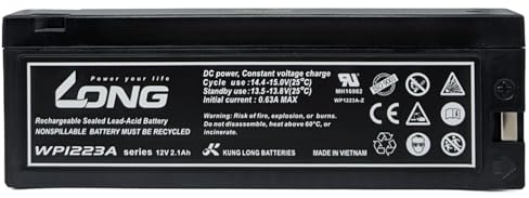 Akku Kung Long WP1223A 12V 2100mAh Batterie AGM Blei wartungsfrei battery