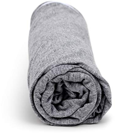 PharMeDoc Ganzkörper Kissenbezug Ersatz C-Form grau