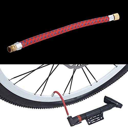 Broadroot Fahrradpumpe Verlängerung Schlauch Luftpumpe Inflator Ventil Pumpe Schlauch für MTB Rennrad Basketball Fußball