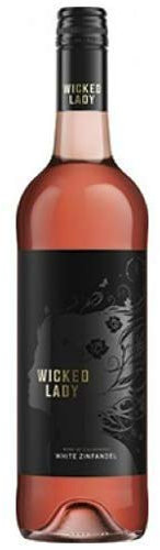 Wicked Lady White Zinfandel Rose 75cl