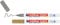 edding 4085 Kreidemarker - gold,silber - 2 Kreidestifte - Rundspitze 1-2 mm - dünner Kreidestift für Tafel abwischbar - zum Beschriften von Fenster, Glas, Spiegel - Tafelstift mit deckenden Farben