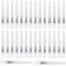 Juliyeh Face mask brush soft-Bristled Mask Mud Brush, Mask Applicator Multipurpose Mask Brush, White (30 Pcs)