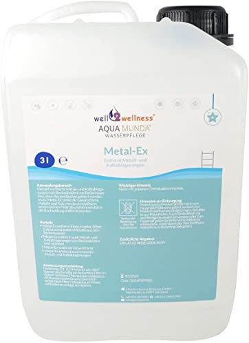 Aqua Munda Wasserpflege Premium Pool Metal- Ex 3l