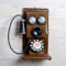 Telefoni analogici Modello Telefono Appeso a Parete, Antico quadrante Rotante Vintage Telefono da Ufficio Ornamento da Tavolo Decorativo per la casa Tavolo Telefono Show Case Regalo di Natale