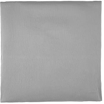 KraftKids Bezug für Wickeltischauflage Doppelkrepp Grau breit 78 x tief 78 cm z. B. für MALM oder HEMNES Kommodenaufsatz von KraftKids