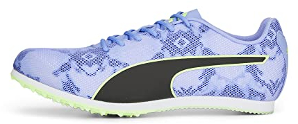 PUMA Evospeed Star 8, Zapatillas de Atletismo Unisex Adulto, Elektro Purple White Black, 43 EU