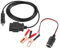 Notstromversorgungskabel, OBD II-Fahrzeug-ECU-Notstromversorgungskabel, 12 V, Auto OBD Memory Saver mit Clip für Memory Saver 12v Batterie OBD