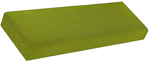 Bezug für Esszimmerbank,Bezug für Sitzbank Stretch Holzbank Schonbezug Bezug Für Fußhocker Bank Sitzbank Hocker Husse Flurbank Stuhlhusse Sofabank Bezüge ( Color : Emerald green , Size : 190-210cm )