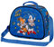 Sonic The Hedgehog - SEGA Sega-Sonic Lets roll-Bolsa Portamerienda 3D, Azul, 25.5 x 20 cm