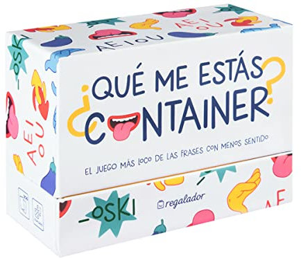 Regalador Qué me estás Container? El Juego más Loco de Las Frases con Menos Sentido