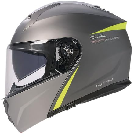 Modularhelm G100 Garibaldi (XXS, grau und neongelb)