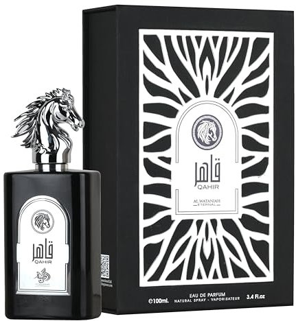 Al Wataniah Qahir Luxus-Parfüm für Herren, Eau de Parfum, 100 ml, leistungsstark und raffiniert