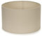 MiniSun | Small Modern Natural Fabric Drum Light Shade | Lamp Shades, Home Décor & Improvement Essential | 250cm Shade Width