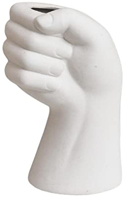 Keramik Blumenvase Faust Statue Blumentopf Tisch Mittelstück Vertikale Faust